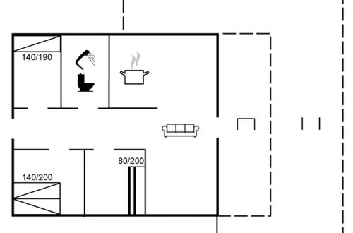 Foto 2 - Casa de 3 quartos em Sydals com terraço
