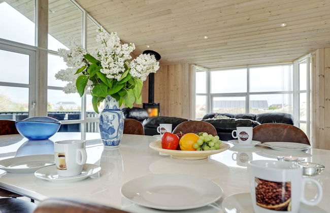 Casa de 3 quartos em Klitmøller com terraço e sauna - Foto 22