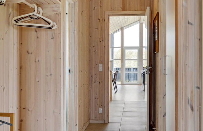 Casa de 3 quartos em Klitmøller com terraço e sauna - Foto 12