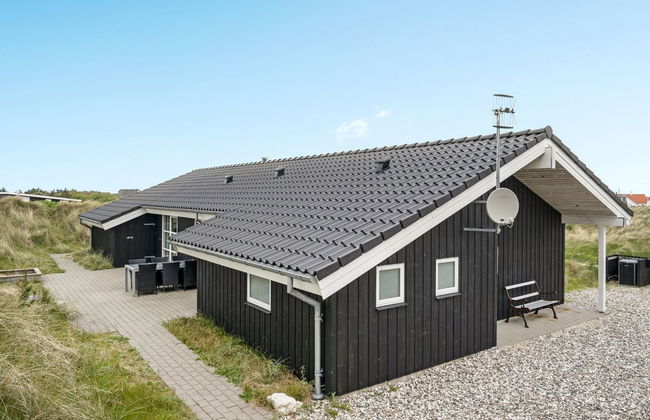 Casa de 3 quartos em Klitmøller com terraço e sauna - Foto 10