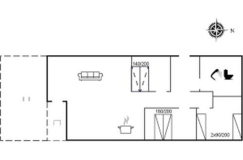 Foto 34 - Casa con 3 camere da letto a Ebeltoft con terrazza