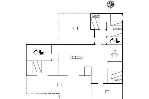 Foto 21 - Casa con 4 camere da letto a Væggerløse con terrazza