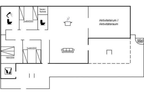 Foto 35 - Haus mit 3 Schlafzimmern in Harboøre mit terrasse und whirlpool