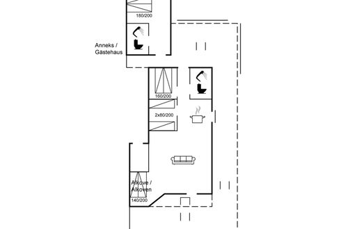 Photo 2 - 2 bedroom House in Haarby with terrace