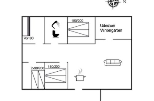 Foto 24 - Casa de 4 habitaciones en Løgstør con terraza