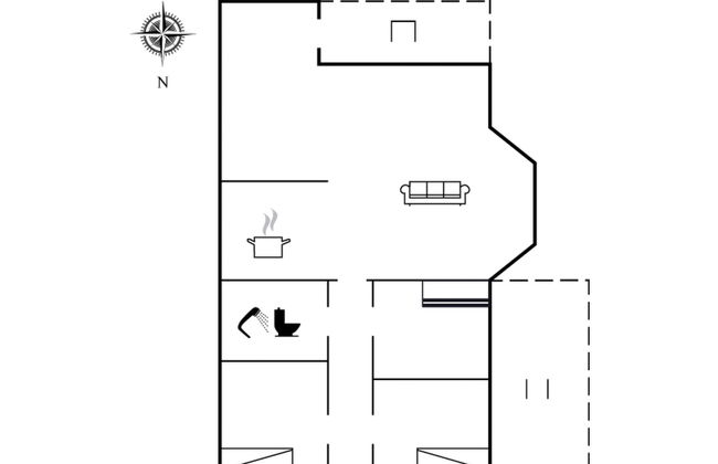 Casa de 3 quartos em Strandby com terraço - Foto 19