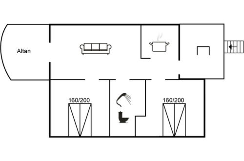 Foto 15 - Apartamento de 2 quartos em Hals