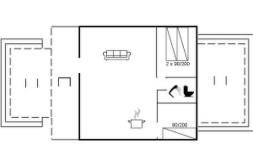 Foto 23 - Haus mit 2 Schlafzimmern in Vig mit terrasse