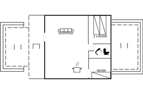 Foto 19 - Casa con 2 camere da letto a Vig con terrazza