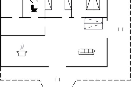 Foto 19 - Apartamento de 2 quartos em Faxe com terraço