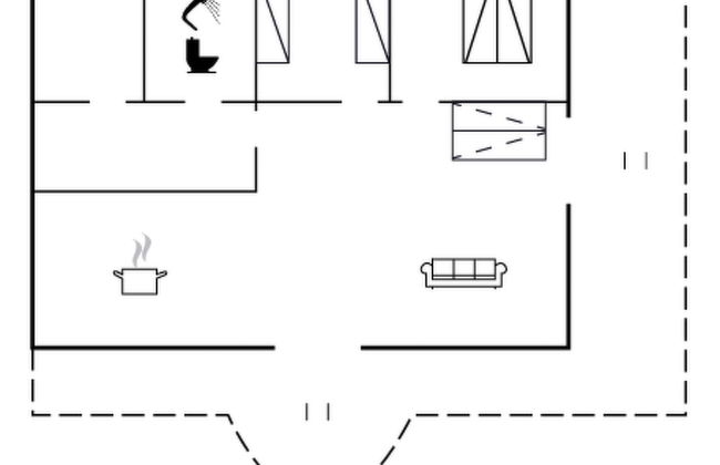 Apartamento de 2 quartos em Faxe com terraço - Foto 19