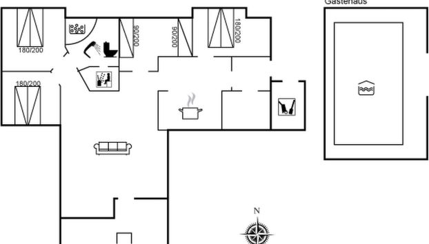 Haus mit 4 Schlafzimmern in Hals mit privater pool und terrasse - Foto 2