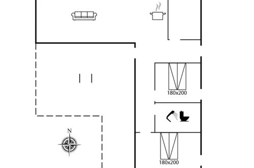 Foto 23 - Casa con 2 camere da letto a Løkken con terrazza