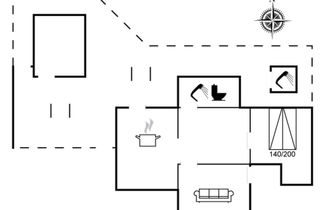 Foto 2 - Casa con 1 camera da letto a Løkken con terrazza