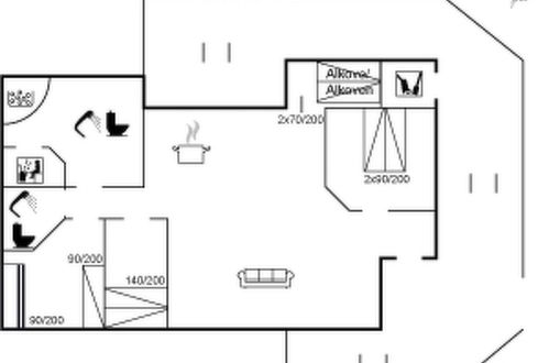 Foto 18 - Haus mit 3 Schlafzimmern in Løkken mit terrasse und sauna