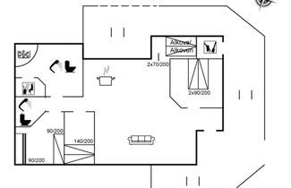 Foto 2 - Casa de 3 quartos em Løkken com terraço e sauna