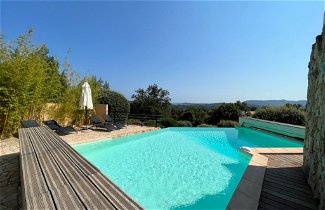 Foto 1 - Casa de 7 habitaciones en Zonza con piscina privada y vistas al mar