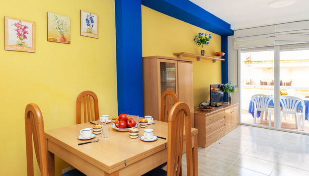 Apartamento de 3 quartos em Salou com piscina e jardim - Foto 4