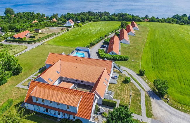 Apartamento de 2 quartos em Allinge com piscina e terraço - Foto 9