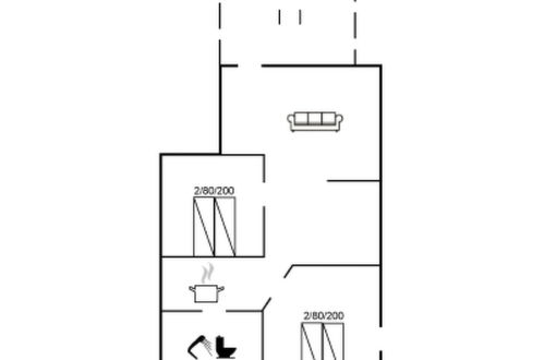 Foto 26 - Apartamento de 2 quartos em Allinge com piscina e terraço