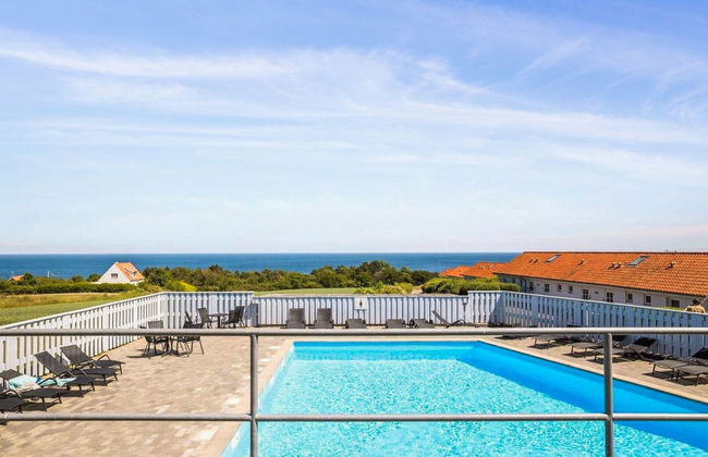 Apartamento de 2 quartos em Allinge com piscina e terraço - Foto 21