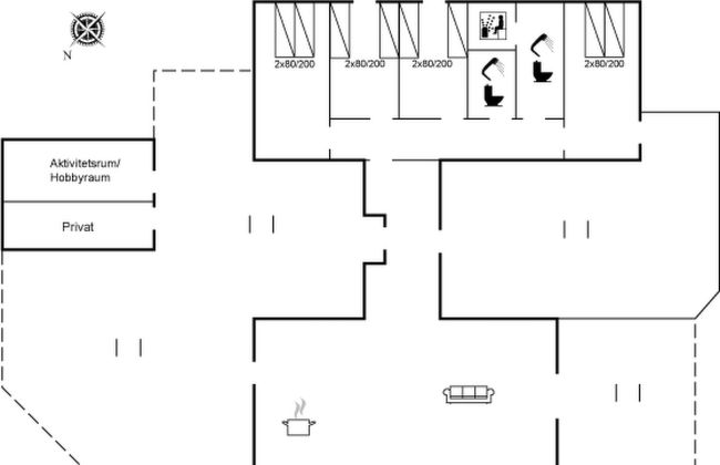 4 bedroom House in Løkken with terrace and sauna - Photo 2