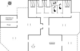 Foto 2 - Casa de 4 quartos em Løkken com terraço e sauna