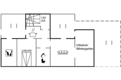 Foto 25 - Casa con 2 camere da letto a Løkken con terrazza