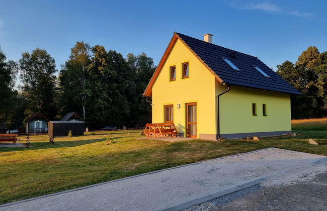 Casa de 2 quartos em Stráž nad Nežárkou com jardim e terraço - Foto 15