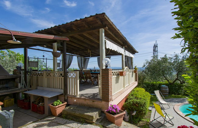 Appartamento con 3 camere da letto a Larciano con piscina privata e giardino - Foto 39