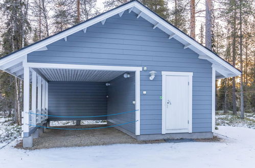 Foto 5 - Haus mit 2 Schlafzimmern in Pelkosenniemi mit sauna und blick auf die berge