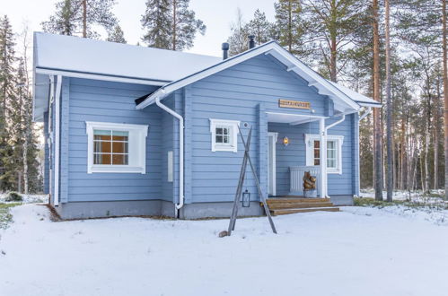 Foto 4 - Casa de 2 habitaciones en Pelkosenniemi con sauna y vistas a la montaña