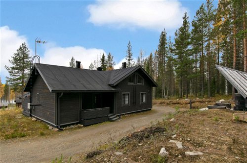 Foto 2 - Casa de 3 habitaciones en Pelkosenniemi con sauna y vistas a la montaña