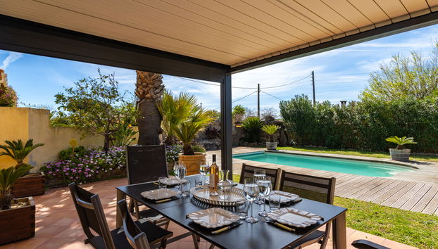 Casa con 3 camere da letto a Bormes-les-Mimosas con piscina privata e giardino - Foto 2