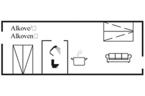 Foto 11 - Appartamento con 1 camera da letto a Rømø con terrazza