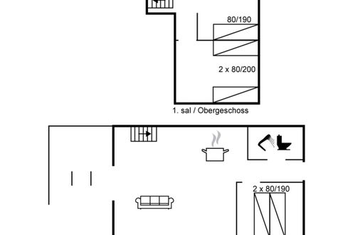 Foto 21 - Appartamento con 3 camere da letto a Vestervig con terrazza