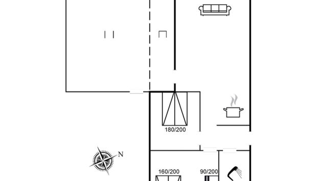Haus mit 2 Schlafzimmern in Pandrup mit terrasse - Foto 2