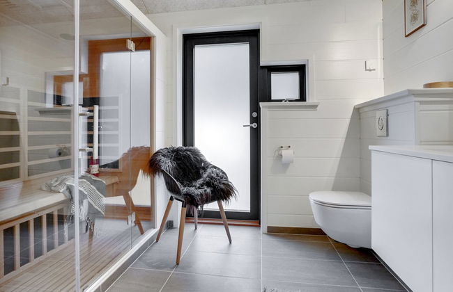 Casa de 5 quartos em Sjølund com terraço e sauna - Foto 30