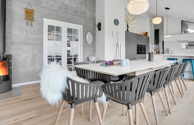 Casa de 5 quartos em Sjølund com terraço e sauna - Foto 27