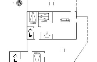 Foto 2 - Casa de 2 quartos em Hals com terraço