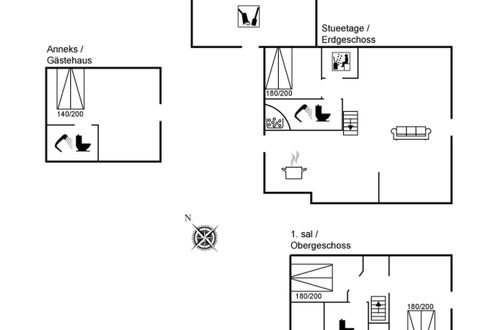 Photo 33 - 3 bedroom House in Hals with terrace and sauna