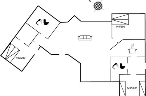 Foto 7 - Casa con 3 camere da letto a Skjern con terrazza