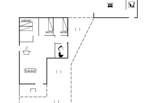 Foto 1 - Haus mit 3 Schlafzimmern in Hals mit terrasse