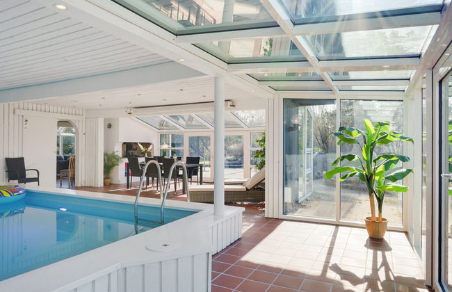 Casa de 6 quartos em Frøstrup com piscina privada e terraço - Foto 25