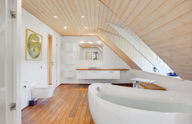 Casa de 6 quartos em Frøstrup com piscina privada e terraço - Foto 32