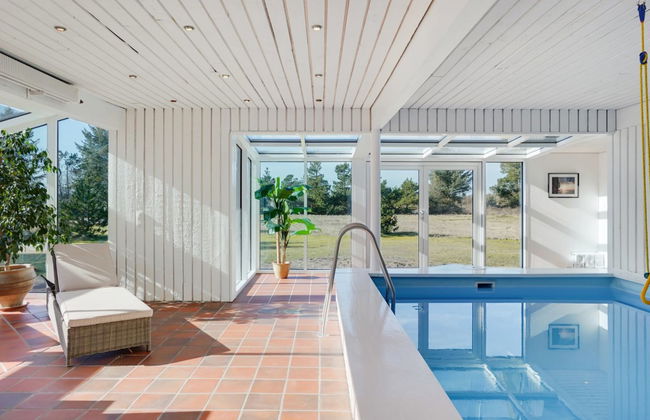 Casa de 6 quartos em Frøstrup com piscina privada e terraço - Foto 24
