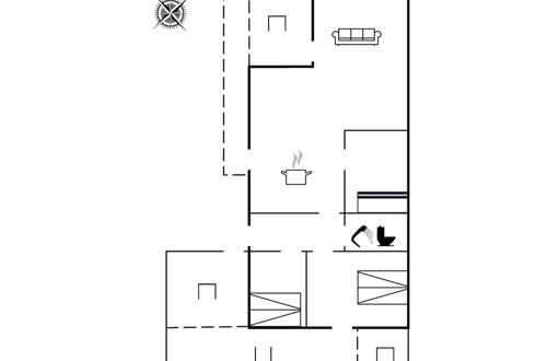 Foto 2 - Casa de 3 quartos em Hemmet com terraço