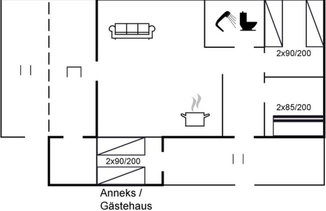 Maison de 2 chambres à Lønstrup avec terrasse - Photo 2