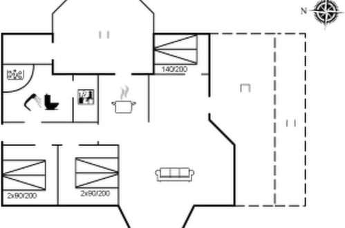 Foto 23 - Haus mit 3 Schlafzimmern in Lønstrup mit terrasse und sauna