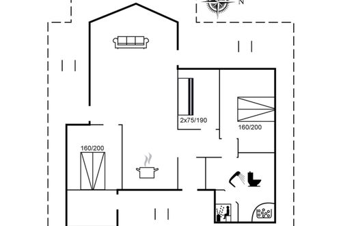 Photo 20 - Maison de 3 chambres à Harrerenden avec terrasse et sauna